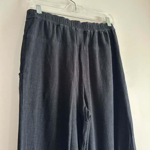 Anthropologie •‎ Linen Relaxed Jogger Ankle Pants - Picture 6 of 8